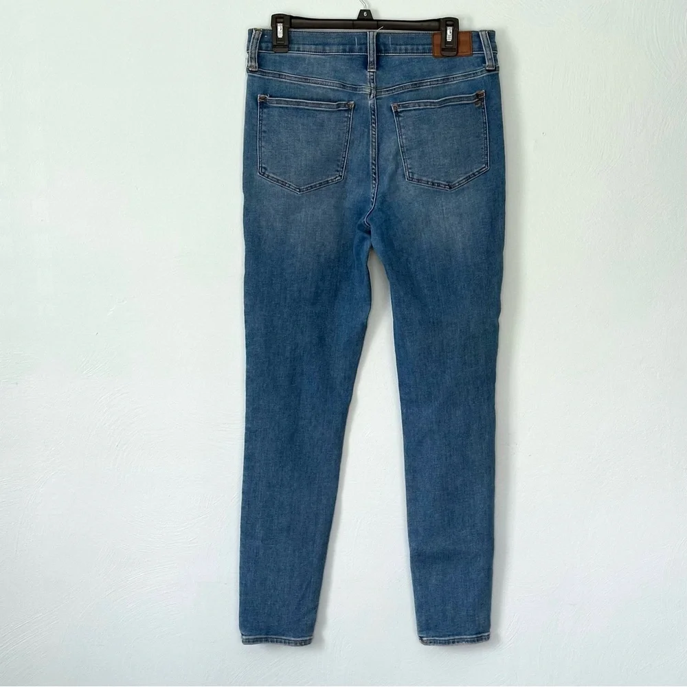 Madewell Roadtripper Skinny Jeans Size 29 Tall Medium Wash High Rise Stretch EUC